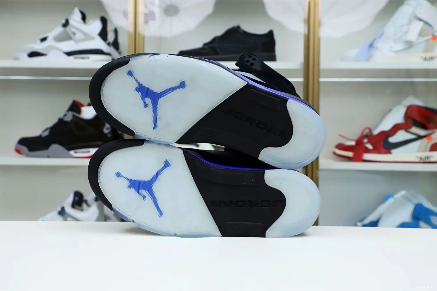 JORDAN AIR Kimikick BLUE' 5 RETRO JORDAN AIR 'RACER 0510